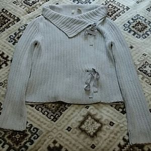 Anthropologie/Moth Dbl Stockinette Knit Cardiga